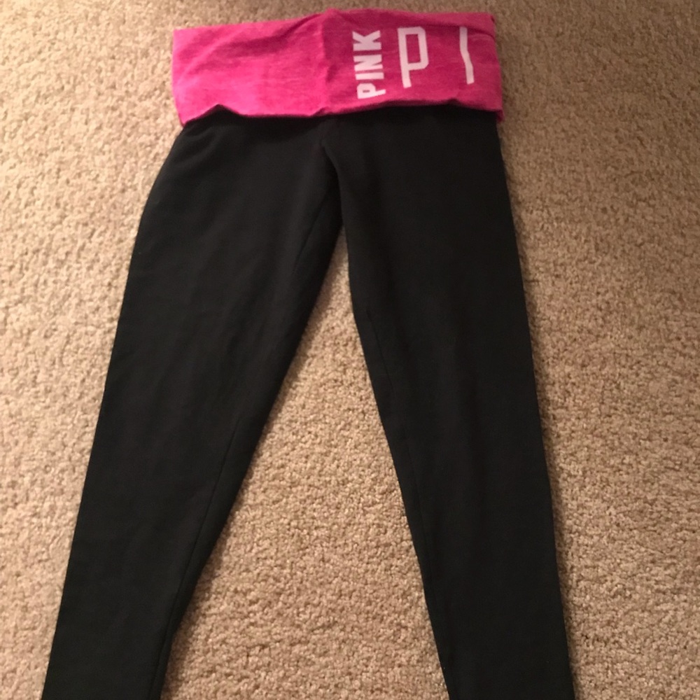 gently used condition pink leggings!
